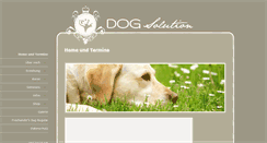 Desktop Screenshot of dog-solution.de